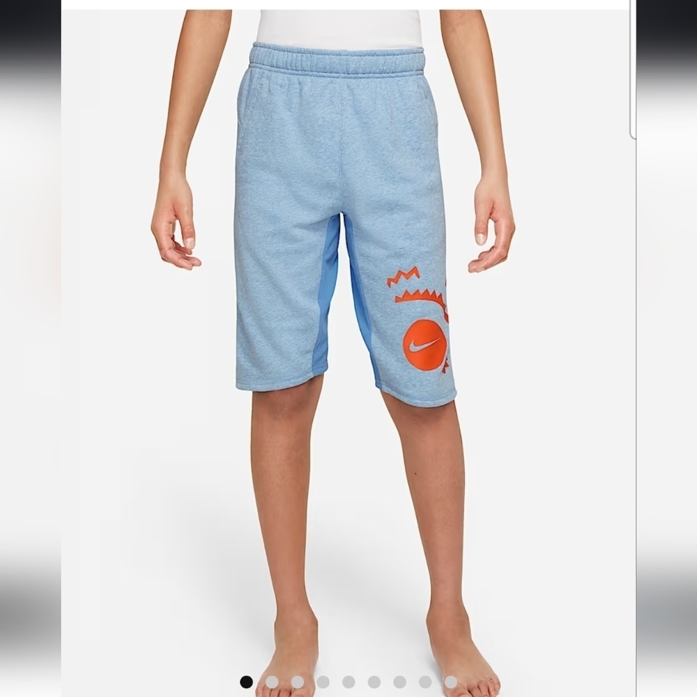 Nike YogaBig Kids' (Boys') Over-the-Knee Shorts M